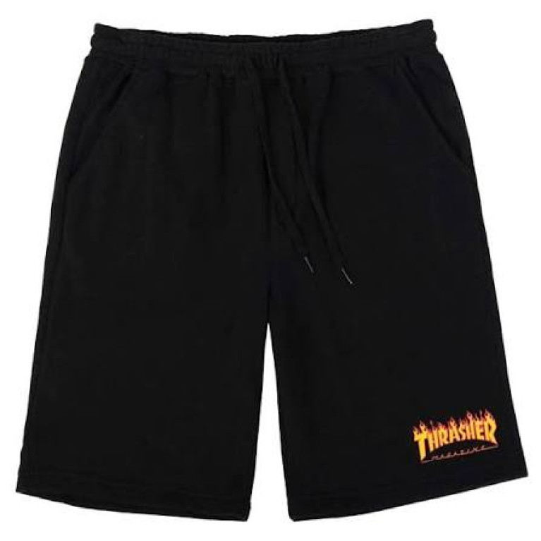 Шорты Thrasher FLAME P.E. BLACK
