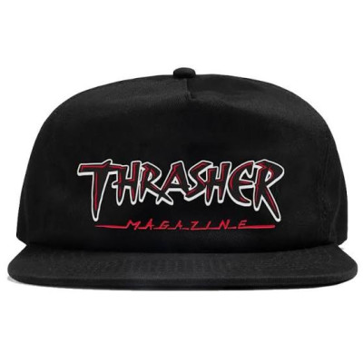 Кепка Thrasher SLASH SNAPBACK BLACK