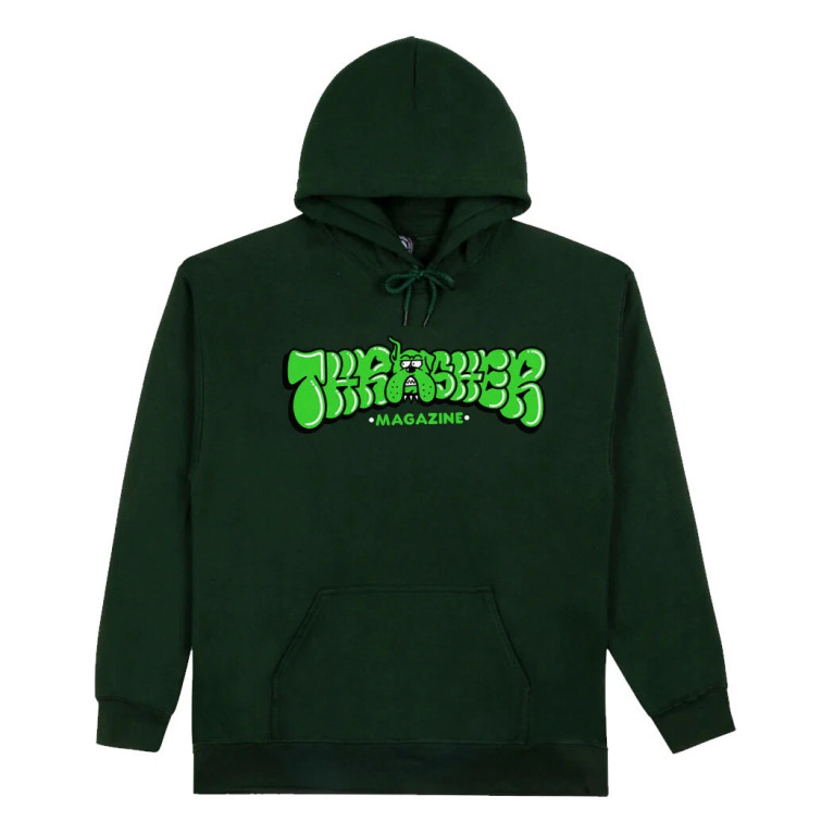 Толстовка Thrasher BULLY FOREST GREEN