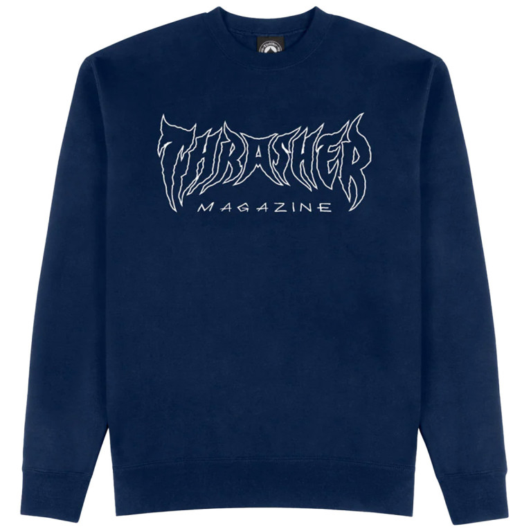 Кофта Thrasher METAL NAVY