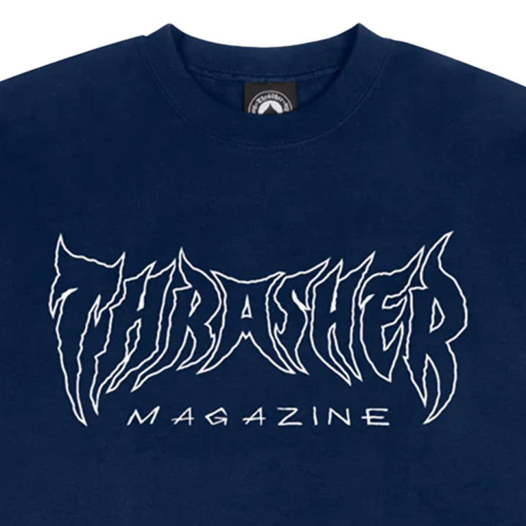 Кофта Thrasher METAL NAVY