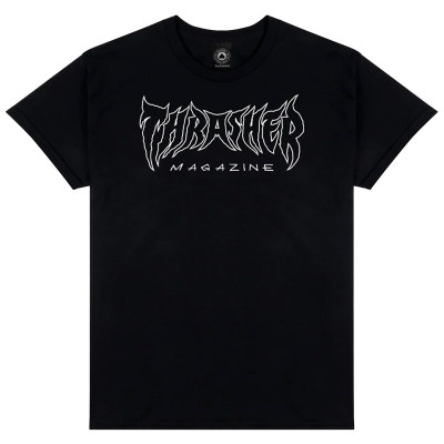 Футболка Thrasher METAL BLACK