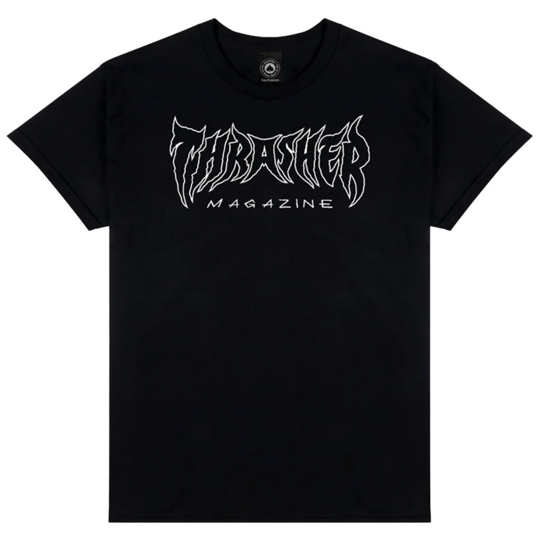 Футболка Thrasher METAL BLACK