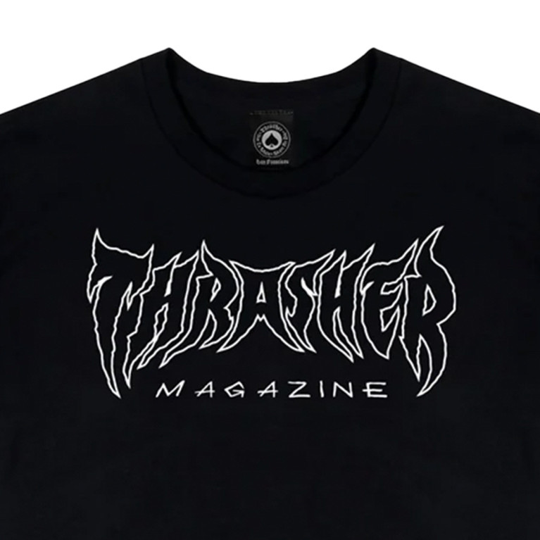 Футболка Thrasher METAL BLACK