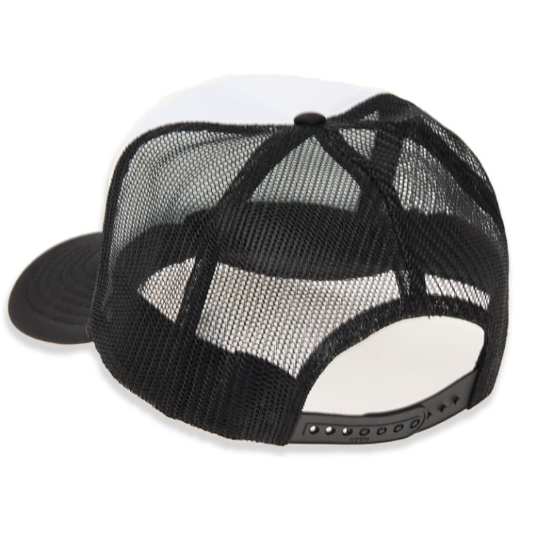 Кепка Thrasher METAL TRUCKER HAT BLACK/WHITE/BLACK