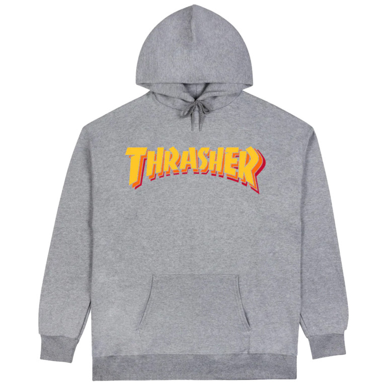 Толстовка Thrasher STACKED SPORT GREY