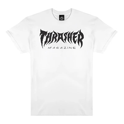 Футболка Thrasher METAL WHITE