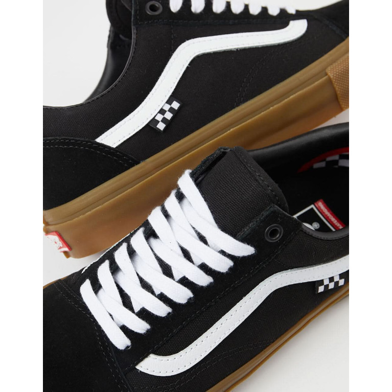 Кеды VANS SKATE SHOES M SKATE OLD SKOOL BLACK/GUM
