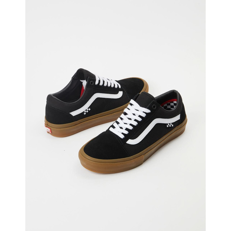 Кеды VANS SKATE SHOES M SKATE OLD SKOOL BLACK/GUM