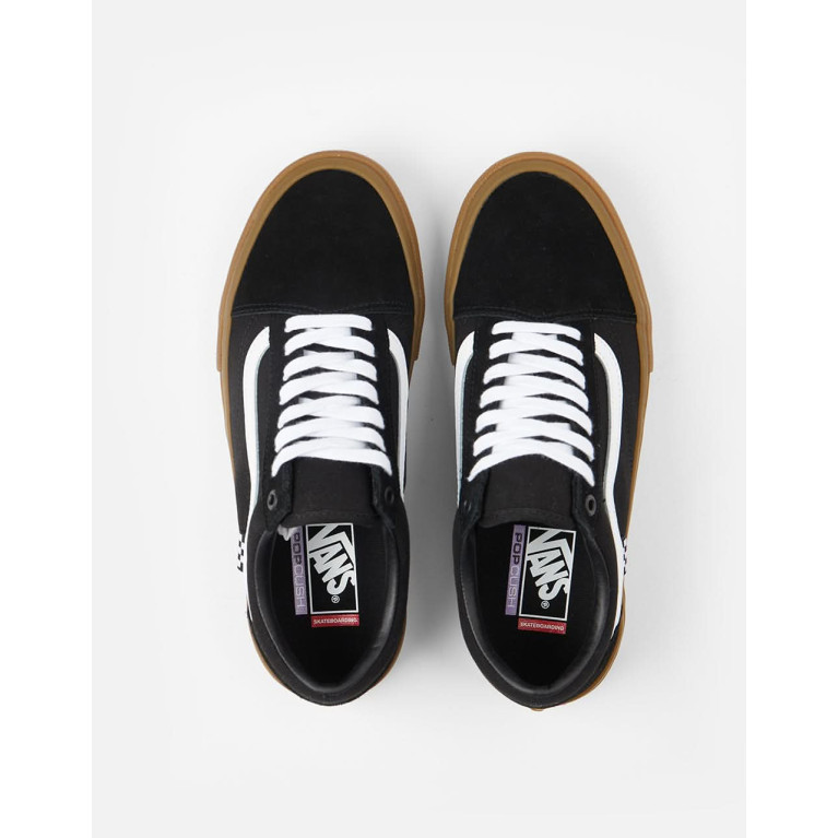 Кеды VANS SKATE SHOES M SKATE OLD SKOOL BLACK/GUM
