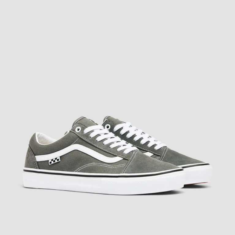 Кеды VANS SKATE SHOES M SKATE OLD SKOOL PEWTER/WHITE