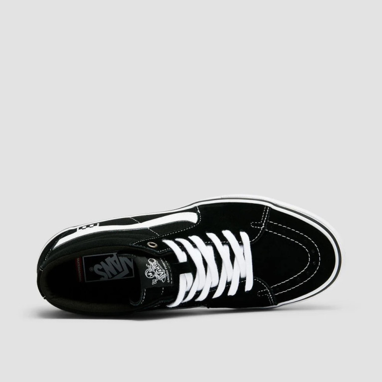 Кеды VANS SKATE SHOES M SKATE GROSSO MID BLACK/WHITE