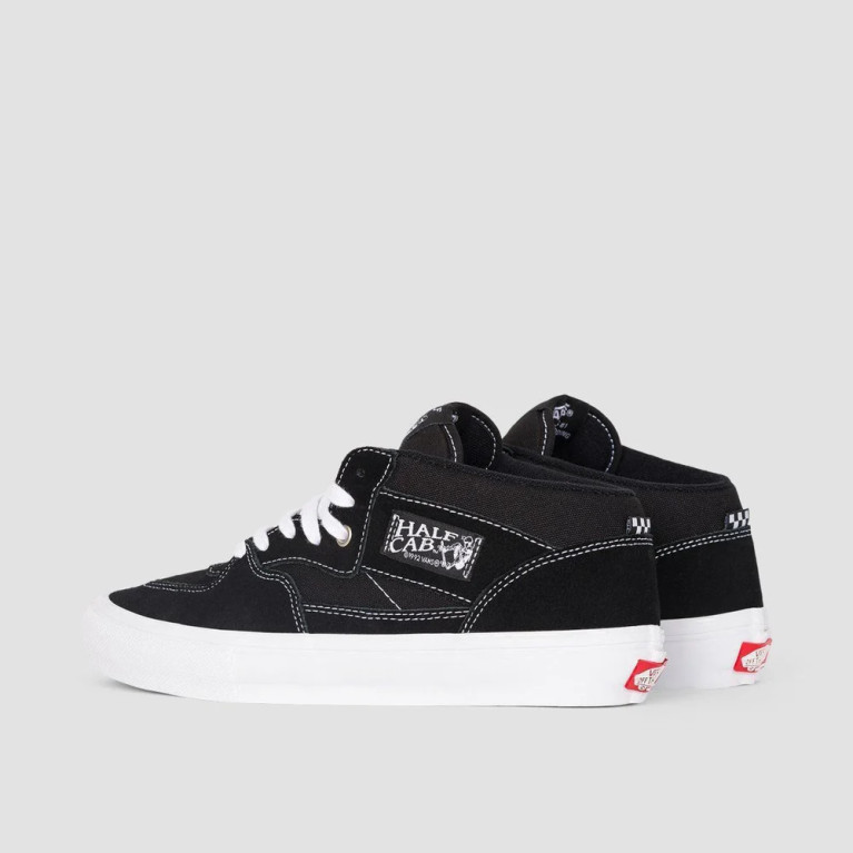 Кеды VANS SKATE SHOES M SKATE HALF CAB BLACK/WHITE