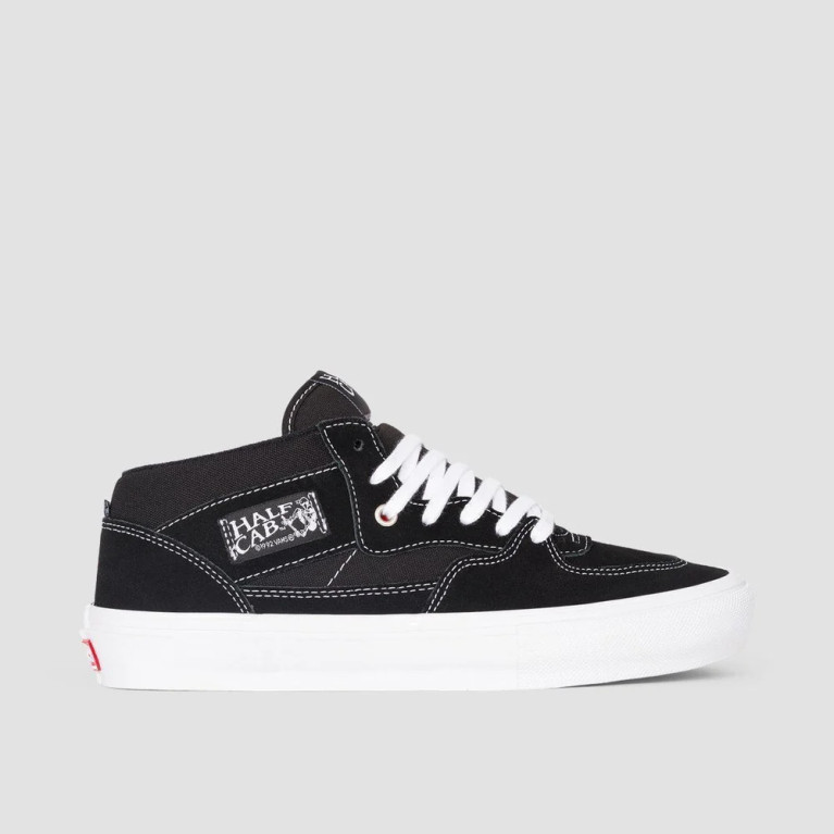 Кеды VANS SKATE SHOES M SKATE HALF CAB BLACK/WHITE