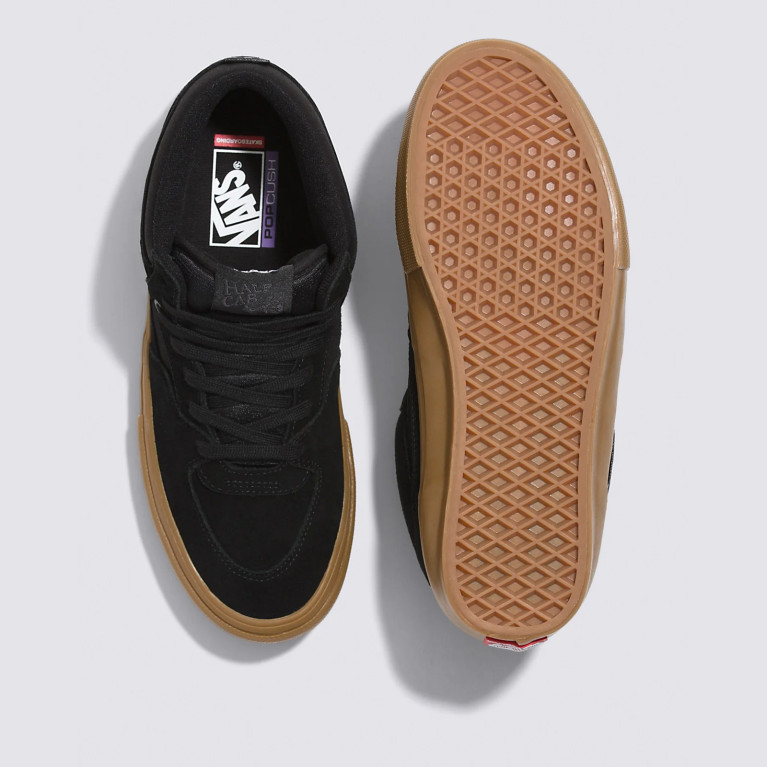 Кеды VANS SKATE SHOES M SKATE HALF CAB BLACK/GUM