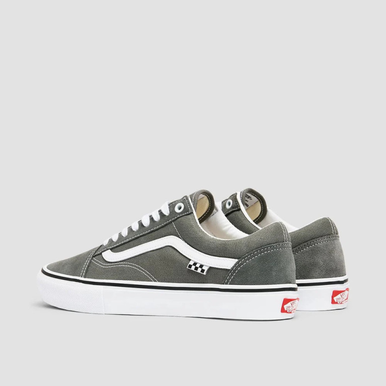 Кеды VANS SKATE SHOES M SKATE OLD SKOOL PEWTER/WHITE