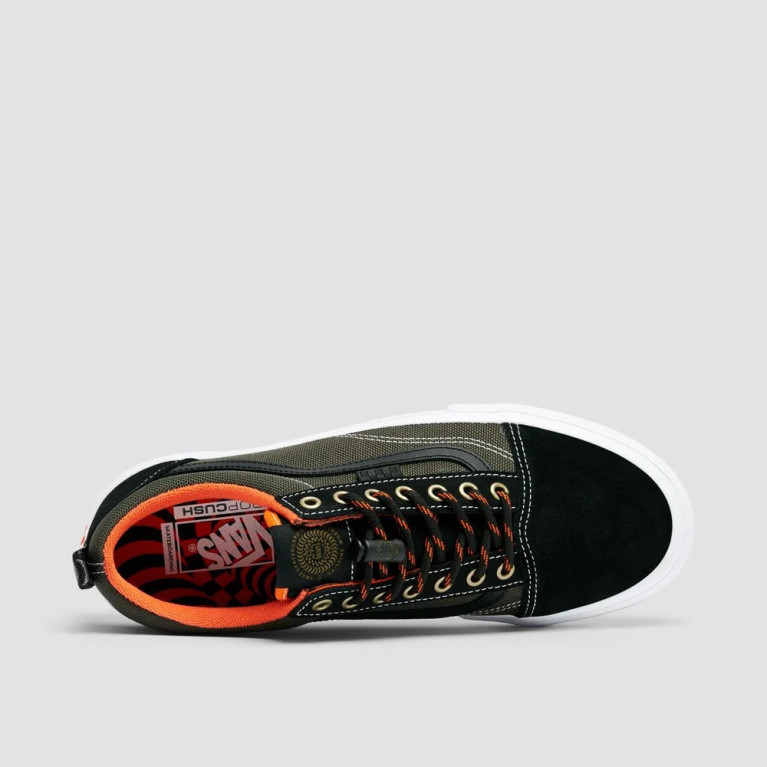 Кеды VANS SKATE SHOES M SKATE OLD SKOOL SPITFIRE BLACK/FLAME