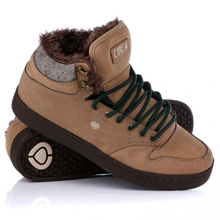 Полуботинки C1RCA Lurker Camel/Brown Tweed/Fur