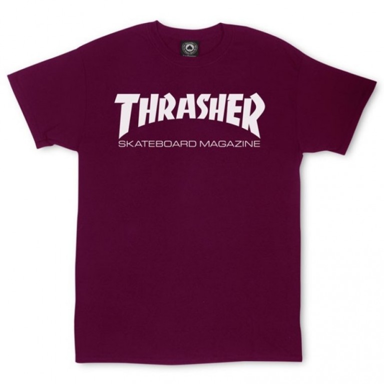 Футболка Thrasher Skate Mag Maroon