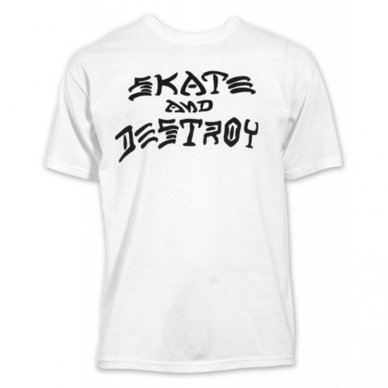 Футболка Thrasher Skate & Destroy White