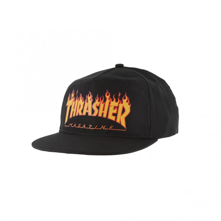 Кепка Thrasher Flame Logo Snapback  