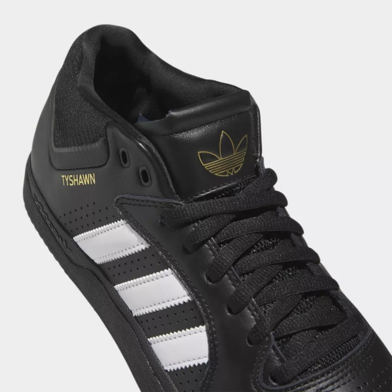 Кеды ADIDAS SHOES TYSHAWN BLK/WHT/GLD