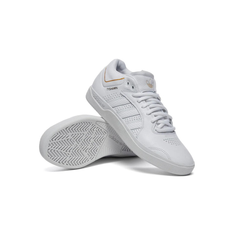 Кеды ADIDAS SHOES TYSHAWN WHT/WHT/GLD