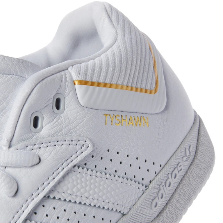 Кеды ADIDAS SHOES TYSHAWN WHT/WHT/GLD