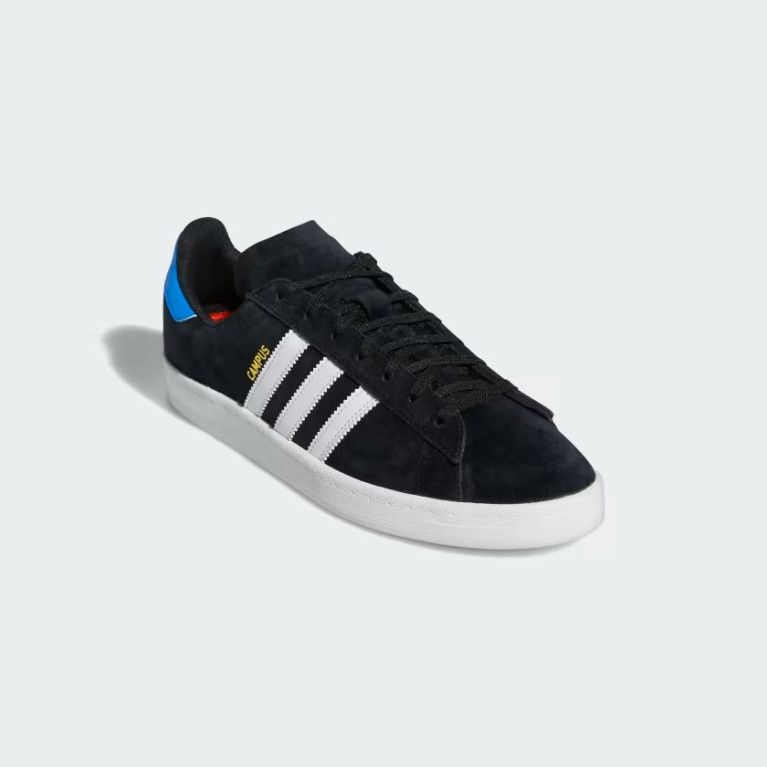 Кеды Adidas CAMPUS ADV BLK/WHT/BLK