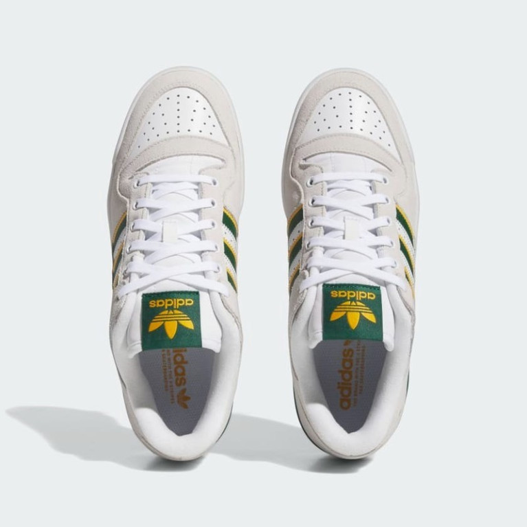 Кеды ADIDAS SHOES FORUM 84 LOW ADV WHT/GRN/YLW