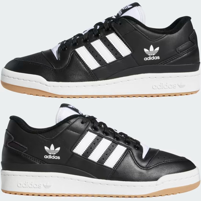 Кеды Adidas FORUM 84 LOW ADV BLK/WHT/WHT