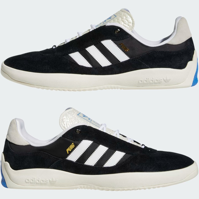 Кеды Adidas PUIG BLK/WHT/BLU