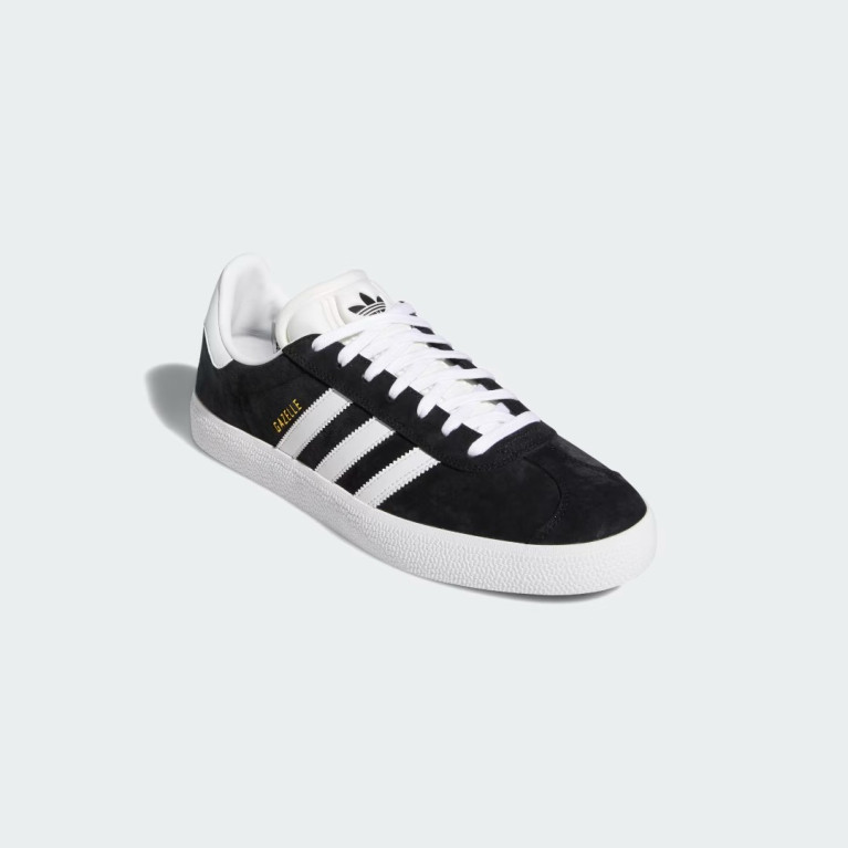 Кеды ADIDAS SHOES GAZELLE ADV BLK/WHT/GLD