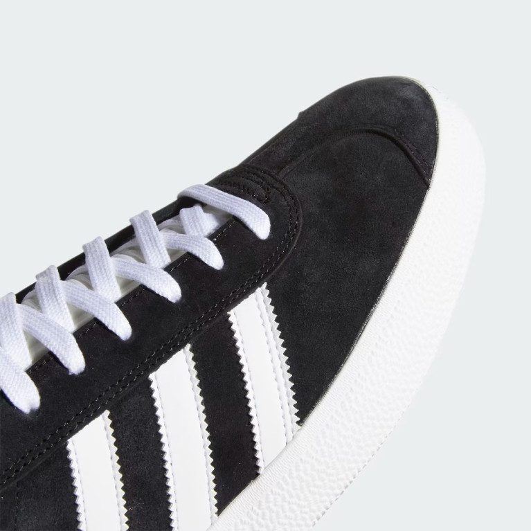 Кеды ADIDAS SHOES GAZELLE ADV BLK/WHT/GLD