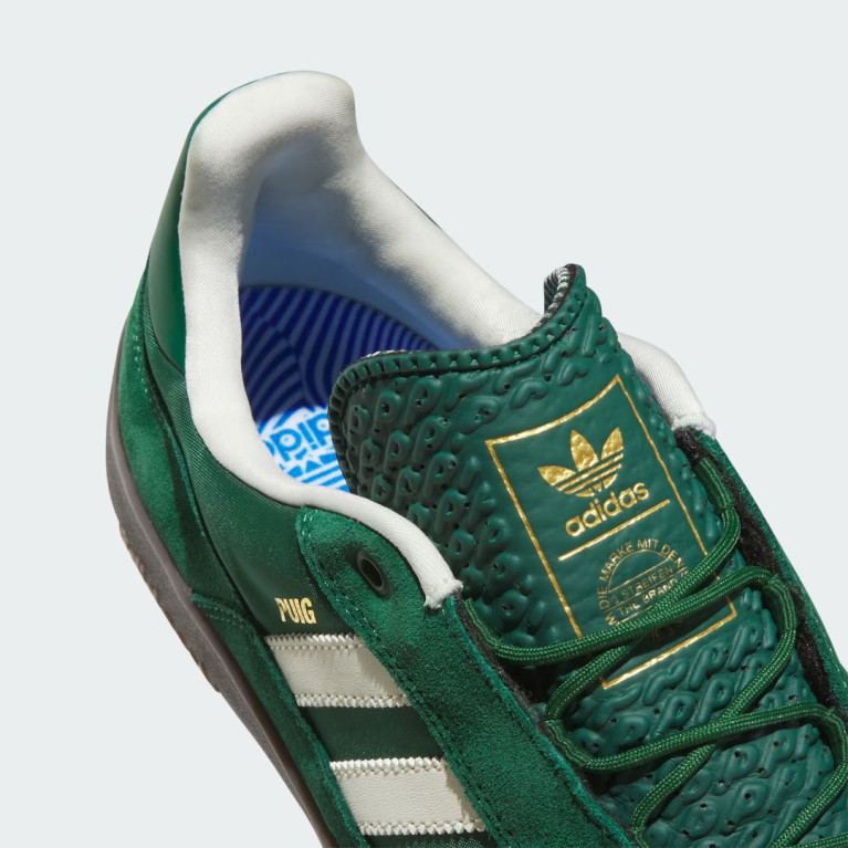 Кеды ADIDAS SHOES PUIG DKGRN/IVORY/GUM