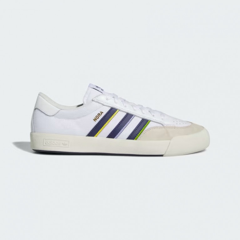 Кеды Adidas NORA WHT/NAV/GLD