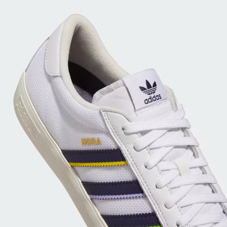 Кеды Adidas NORA WHT/NAV/GLD