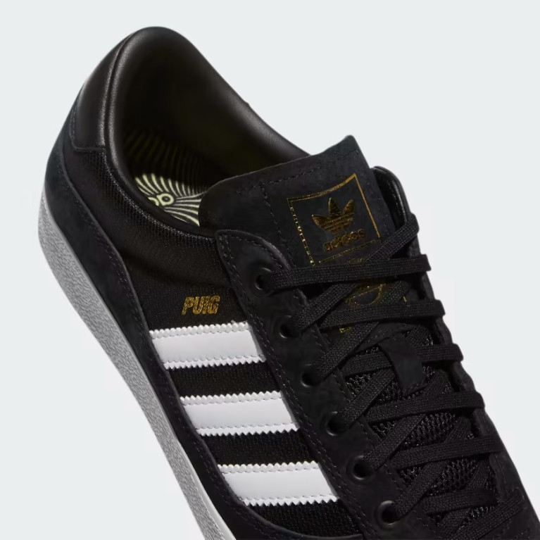 Кеды Adidas PUIG INDOOR BLK/WHT/LIME