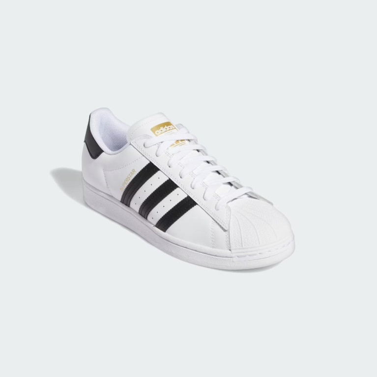 Кеды ADIDAS SHOES SUPERSTAR ADV WHT/BLK/GLD