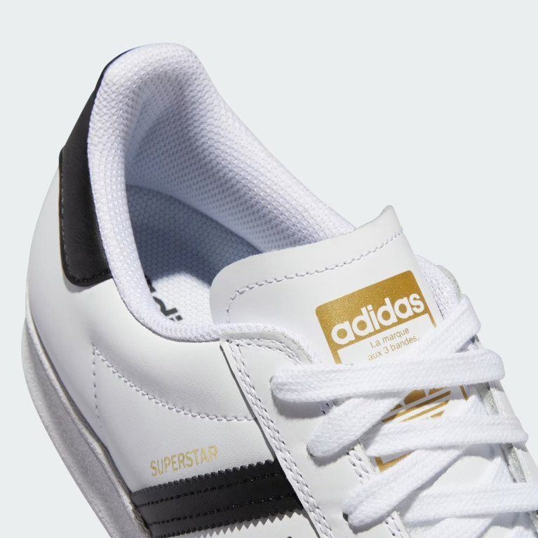 Кеды ADIDAS SHOES SUPERSTAR ADV WHT/BLK/GLD