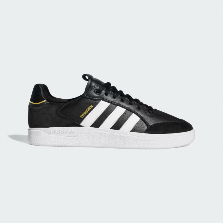Кеды Adidas TYSHAWN LOW BLK/WHT/GLD