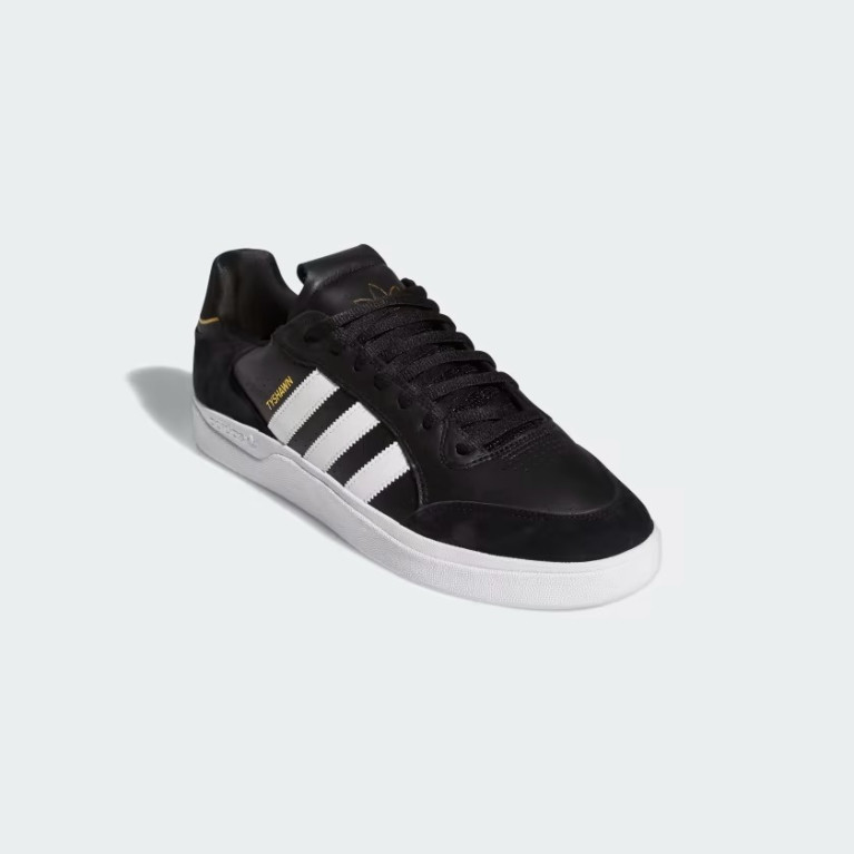 Кеды Adidas TYSHAWN LOW BLK/WHT/GLD