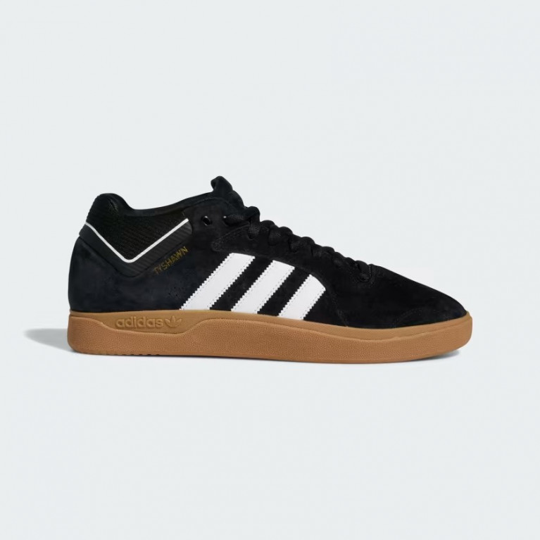 Кеды Adidas TYSHAWN BLK/WHT/GLD