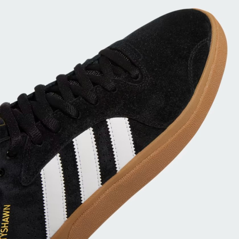 Кеды Adidas TYSHAWN BLK/WHT/GLD