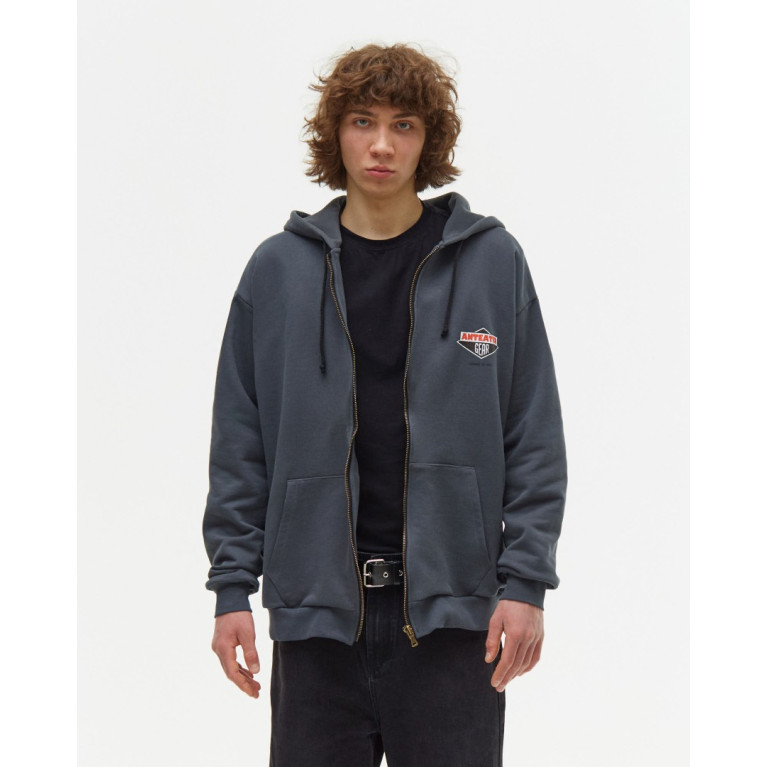 Толстовка ANTEATER Hoodie Zip Grey