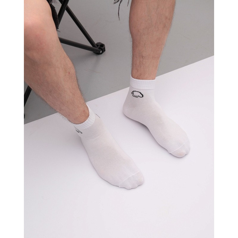 Носки ANTEATER LOW_Socks-White-Logo