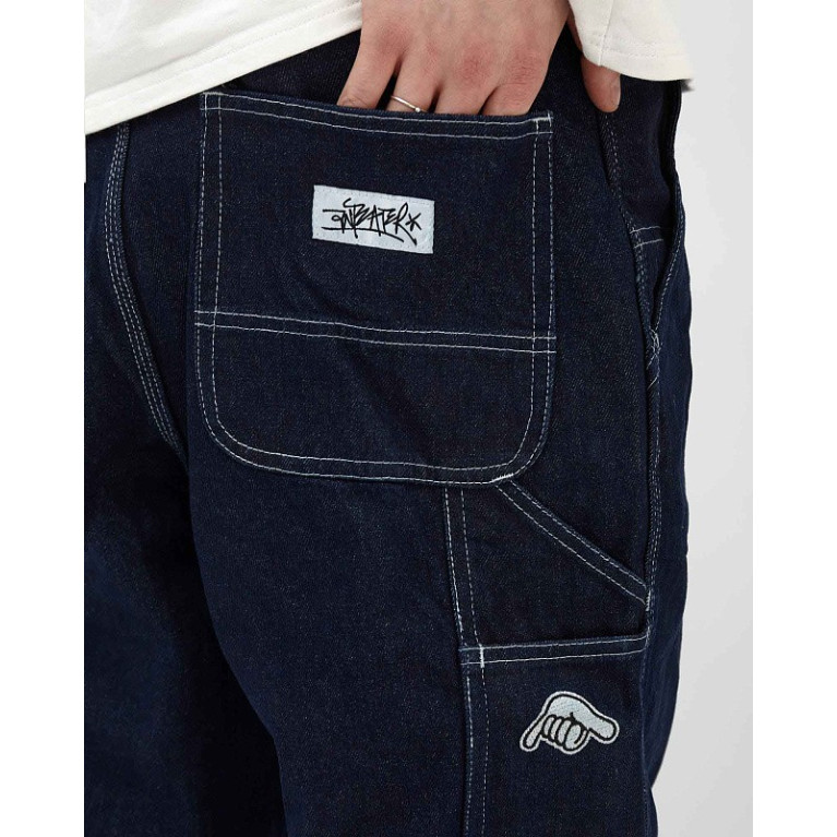 Брюки ANTEATER Workpants-Jeans-Navy