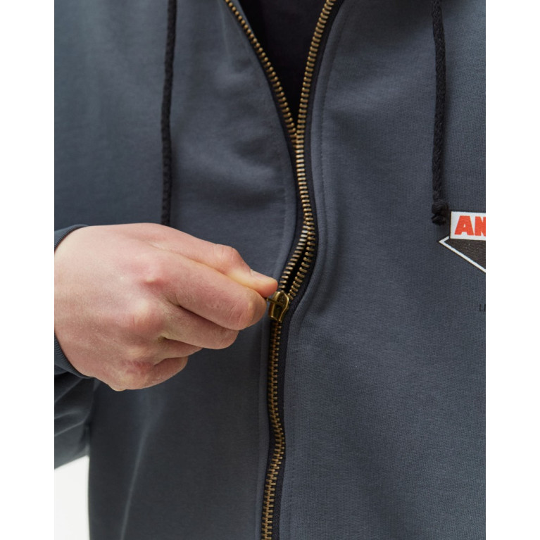 Толстовка ANTEATER Hoodie Zip Grey
