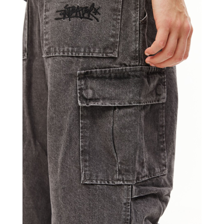 Джинсы ANTEATER WideCargo Denim Grey