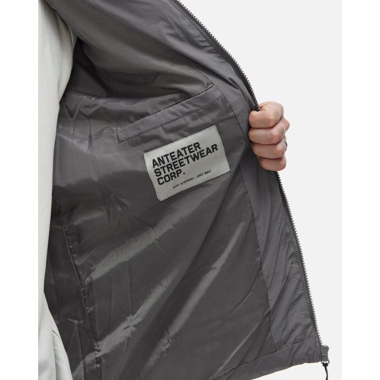 Куртка Anteater Downjacket Hooded Crispy Grey